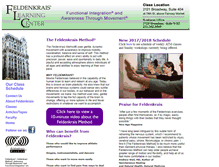 Tablet Screenshot of feldenkraislearningcenter.com